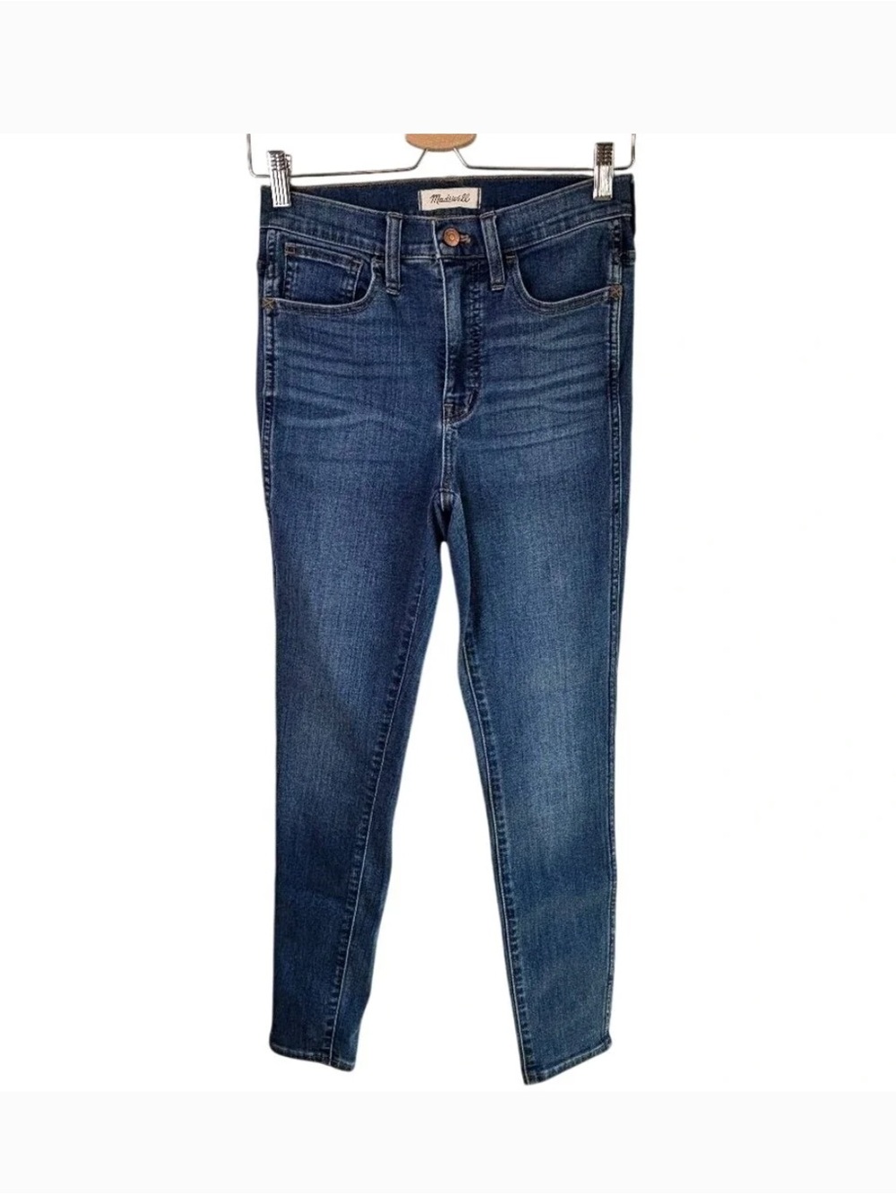 Bundle 2/$30! Madewell The Roadtripper Skinny Jeans in Deep Blue Wash